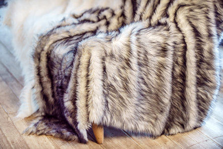 fur rug