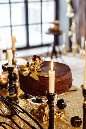 Christmas tableの写真素材