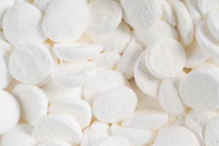 round marshmallowの写真素材
