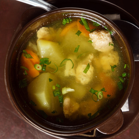 winter soupの写真素材