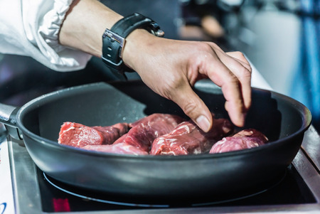chef at workの写真素材
