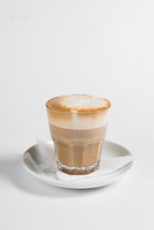cup of cappuccinoの写真素材