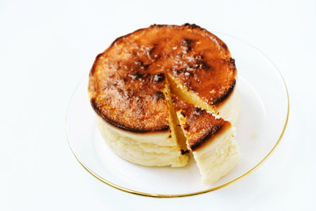 round cheese cake