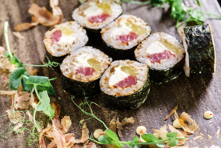 fusion sushiの写真素材