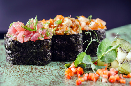 fusion sushiの写真素材