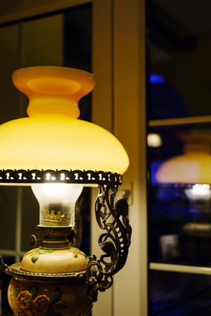 vintage lampの写真素材