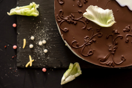 chocolate cakeの写真素材