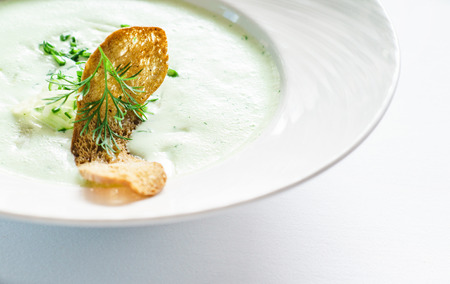 cream soupの写真素材