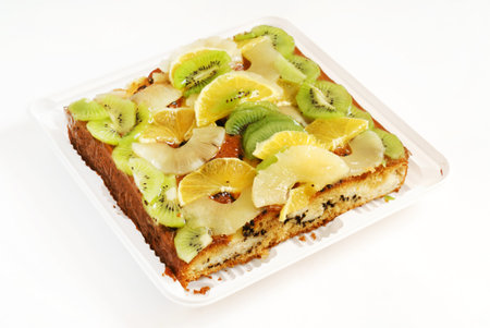 fruit cakeの写真素材