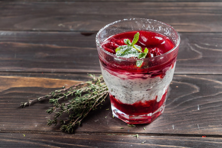 berry dessertの写真素材