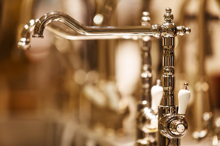 chrome faucestの写真素材