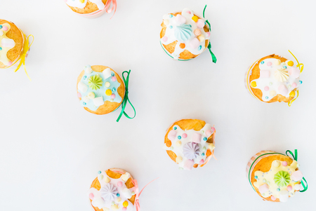 Easter cupcakesの写真素材