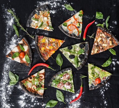 creative pizzaの写真素材