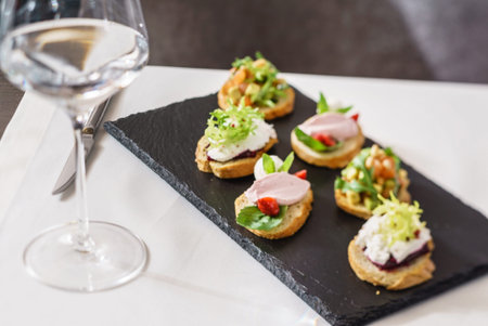 different kinds of canape