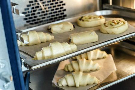 uncooked pastryの写真素材