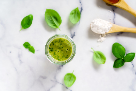 basil maskの写真素材