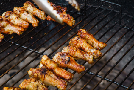 grilled chickenの写真素材