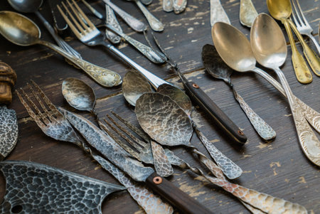 vintage forks and spoons