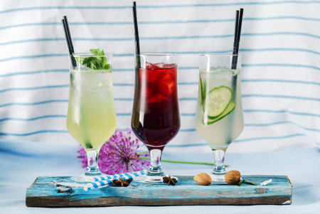 summer drinksの写真素材