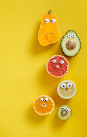 funny fruits and vegetables