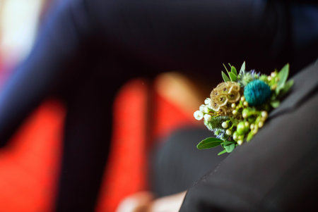 elegant groom