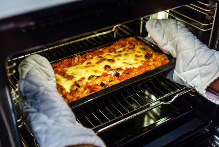 italian lasagnaの写真素材