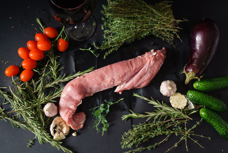 raw meat