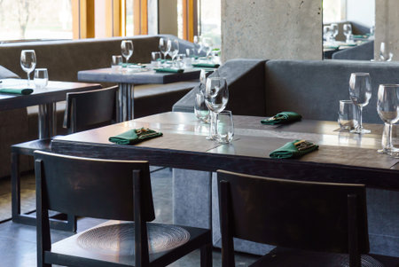 table set for meal