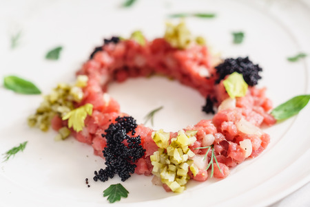 tuna tartareの写真素材