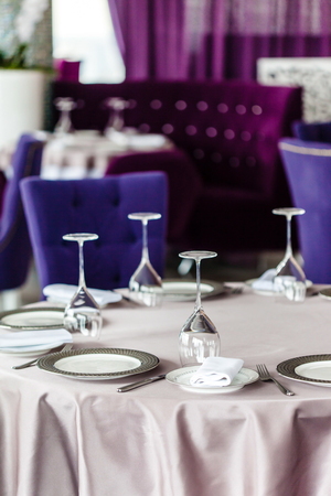 table set for mealの写真素材