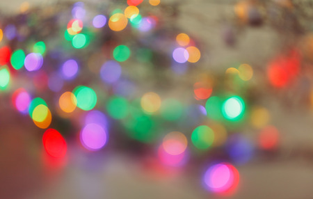 holiday lightsの写真素材