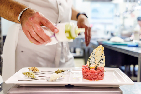 chef at workの写真素材