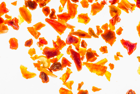 chopped sweet pepperの写真素材