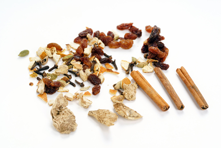 spices for mulled wineの写真素材
