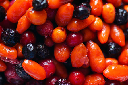 different kind of berries