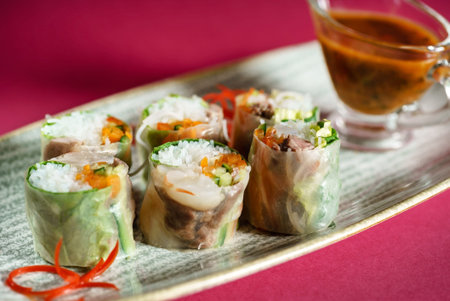 frish spring rolls