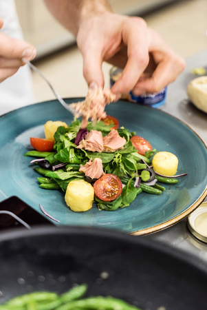 chef at workの写真素材
