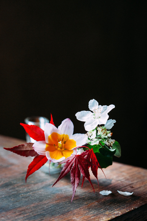 flowers in the vaseの写真素材