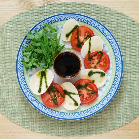 fresh caprese salad