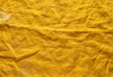 orange linen fabric backgroundの写真素材