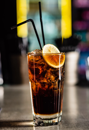 Cocktail in the barの写真素材