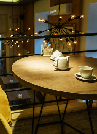 interior of modern cafeの写真素材
