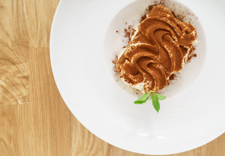 tiramisu cakeの写真素材