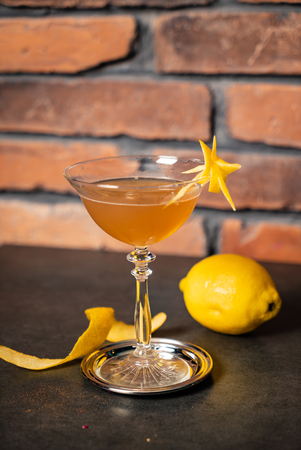 cocktail in the barの写真素材