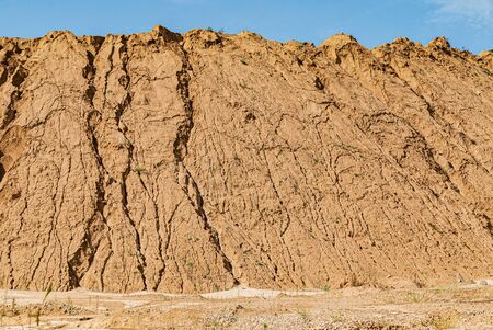 Detail Of Dry Ground On The Desert - Texture / Patternの写真素材