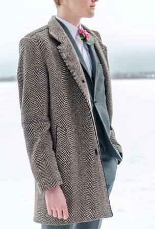 elegant groomの写真素材