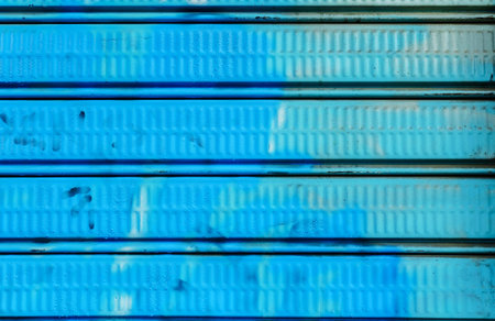 old blue texture on the wall