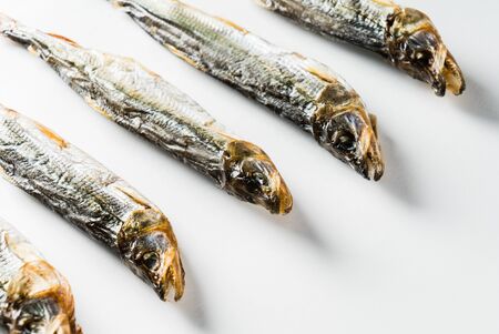 dry fishの写真素材