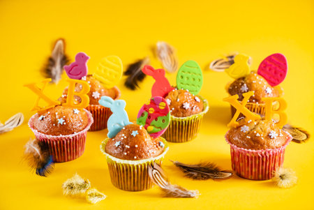 Various Spring Easter cakes