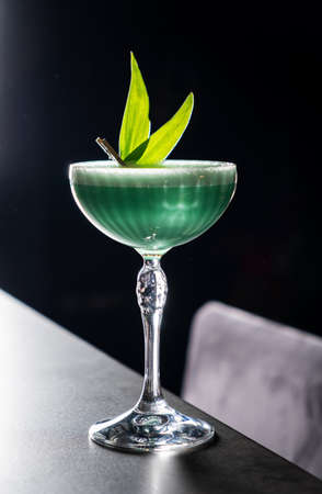 tasty cocktail in the barの写真素材